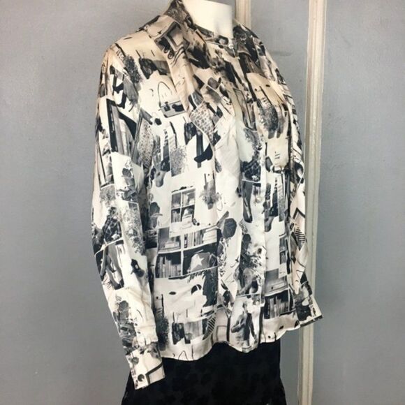ZARA STUDIO Printed Photograph Shirt - Picture 4 of 13